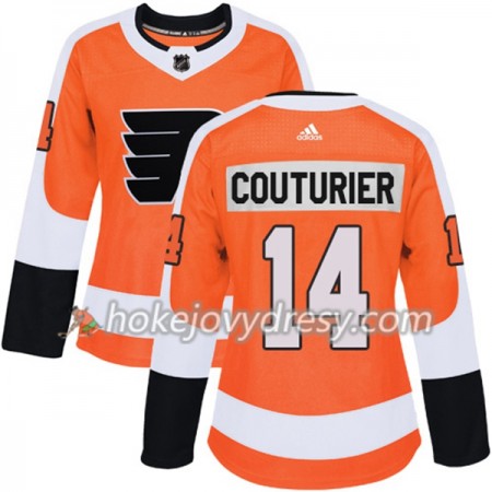 Dámské Hokejový Dres Philadelphia Flyers Sean Couturier 14 Adidas 2017-2018 Oranžová Authentic